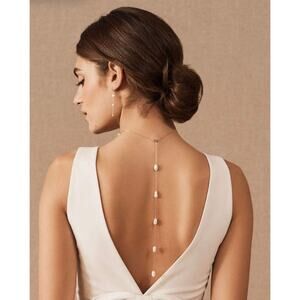 Serefina Wolf Pearl Layered Necklace Gold